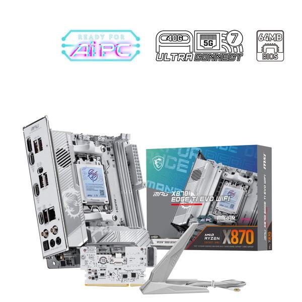 MSI MSI MPG X870I EDGE TI EVO WIFI マザーボード メーカー直送