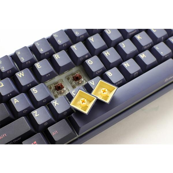 Ducky ダッキー ふもっふのおみせ 正規販売店 dk-one3-cosmic-rgb-mini-silver ブラック ゲーミングキーボード (英語配列61/シルバー軸)/USB接続/有線｜aprice｜11