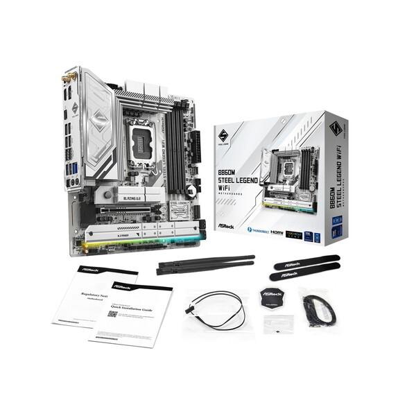 ASRock（アスロック） ASRock B860M Steel Legend WiFi マザーボード