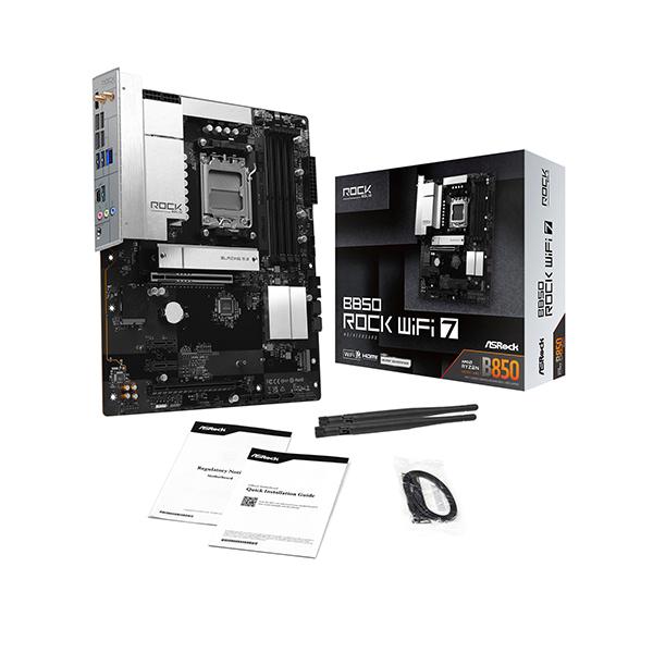 ASRock（アスロック） ASRock B850 Rock WiFi 7 ブラック マザーボード