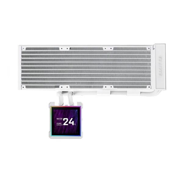Lian Li GHS2LCDS36NW ホワイト Hydroshift II LCD-S CPUクーラー
