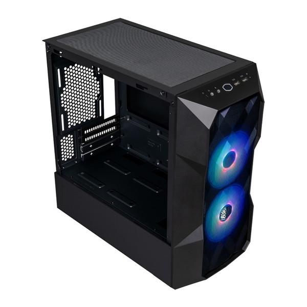 650W電源＋Cooler Master td300 mesh PCケース 本体 Cooler Master CoolerMaster TD300-KGNN-S00 ブラック TD300 Mesh ミニ