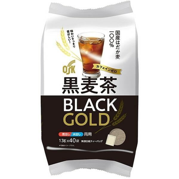 小谷穀粉 ブラックゴールドOSK黒麦茶40袋｜aprice