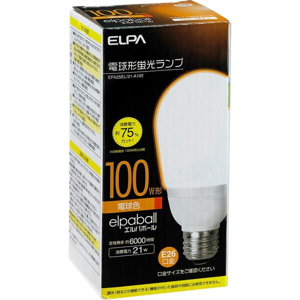 TOSHIBA EFA25EL/21-R 蛍光灯 100W 17個入り 朝日電器 EFA25EL/21-A102 電球形蛍光灯 A形 100W形 : XPRICE Yahoo!店