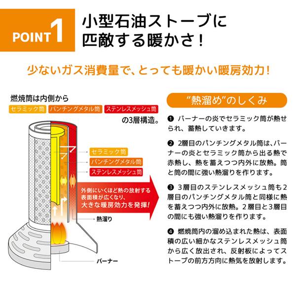 Iwatani カセットガスストーブ イワタニ CB-STV-DKD-W デカ暖 お Iwatani カセットガスストーブ イワタニ CB-STV-DKD-W デカ暖 お