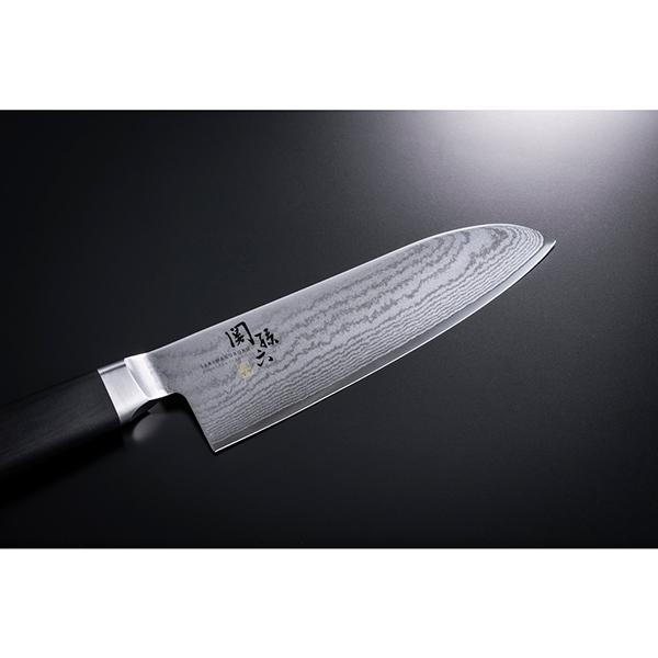 貝印 関孫六 ダマスカス 三徳包丁 日本製 165mm 関孫六 包丁 三徳包丁 16.5cm (165mm) 関の刃物 貝印 ダマスカス 33層