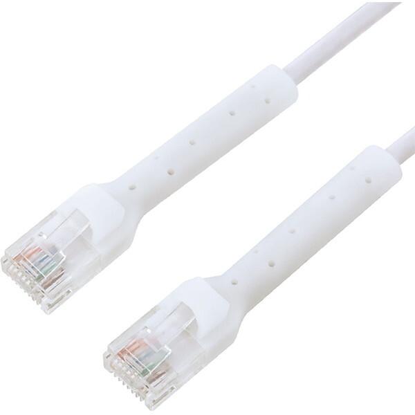 ナカバヤシ Nakabayashi C6A-K020W ホワイト CAT.6A固定できるLAN