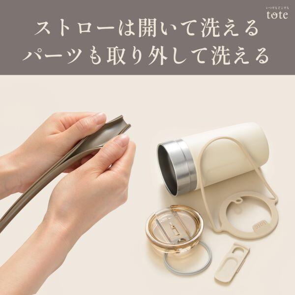 和平フレイズ RH-1758 トート ストロー付3way タンブラー520ml