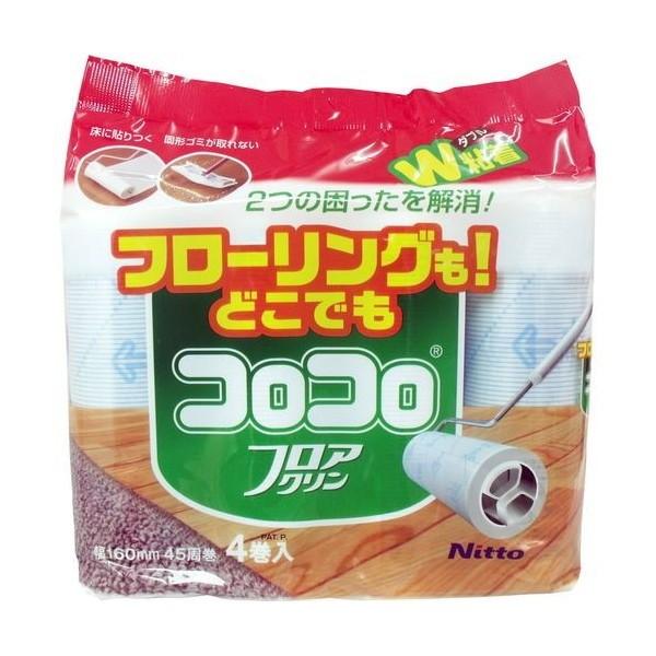 ニトムズ コロコロ スペアテープ フロアクリン 45周X4巻入 C4354 16651