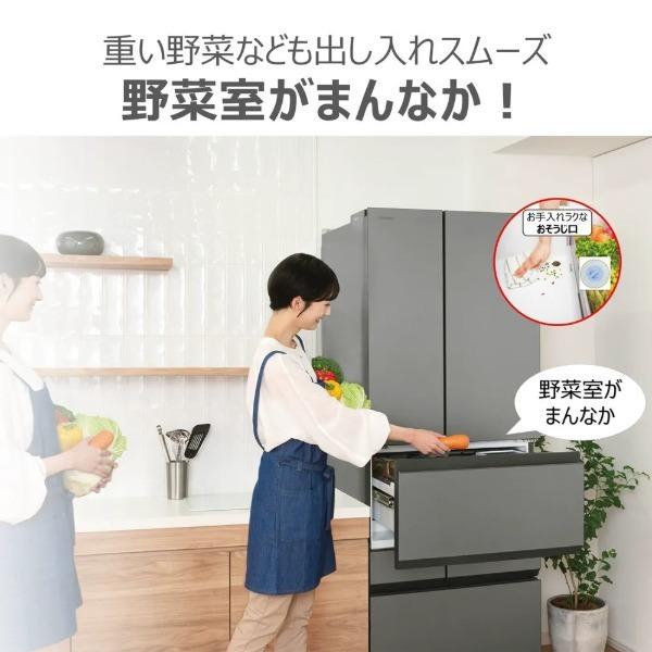東京23区送料無料　美品東芝6ドア冷蔵庫2022年製507L　洗浄/除菌済み TOSHIBA（東芝） 冷蔵庫 二人暮らし 643L 500L以上 大容量 6ドア