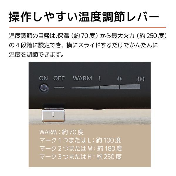 タイガー（TIGER） ホットプレート ダイニングプレート CRL-A200 CRL