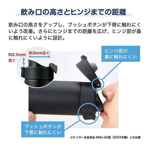 タイガー（TIGER） 水筒 TIGER MKA-K048RK ベリーレッド 水筒 真空断熱