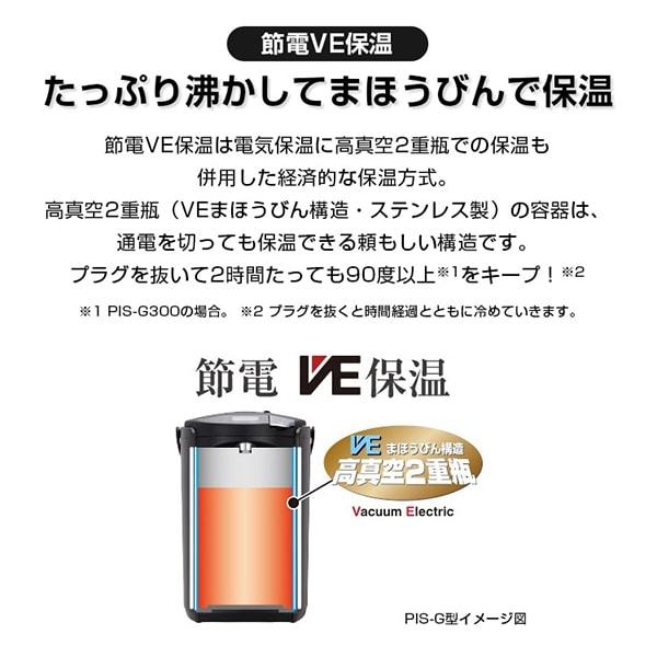 タイガー（TIGER） TIGER PIS-G300KE アーバンブラック とく子さん