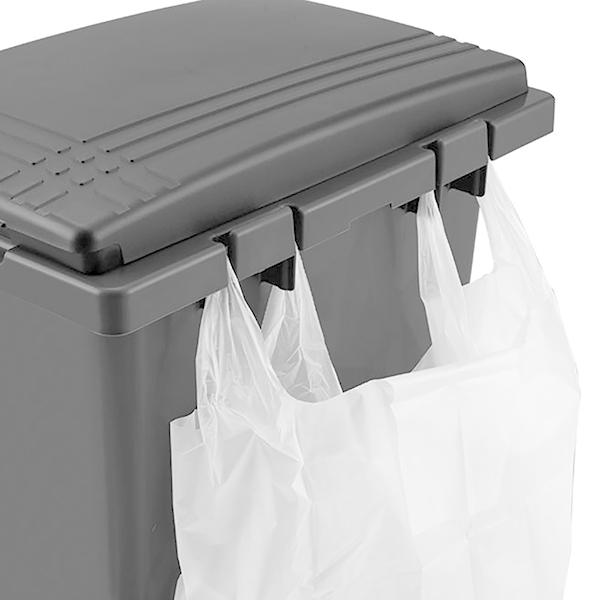 天馬 天馬(Tenma) ELB-TBP45 BK ゴミ箱 フタ付き 45L 連結可能 屋外
