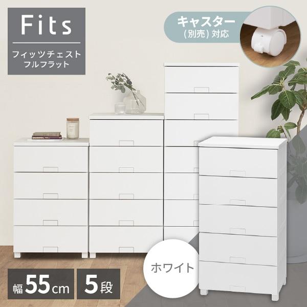 天馬 天馬(Tenma) フィッツチェスト フルフラット5505 ホワイト 収納