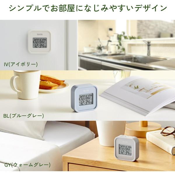 TANITA（タニタ） 温湿度計 デジタル 電池式 TANITA TT-588-GY