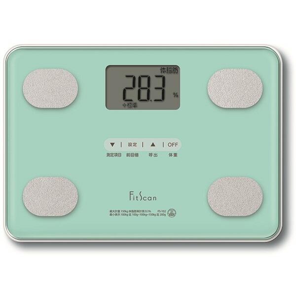 TANITA（タニタ） 体重計 体組成計 体脂肪計 FS-102 体脂肪率 内臓脂肪