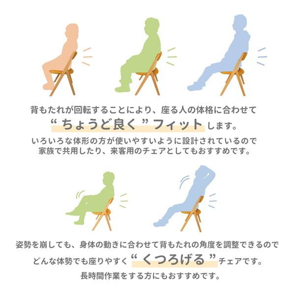 筑波産商 ARBOL コージー A サイドチェア 2脚 木部NA/張地OTWH メーカー直送の画像