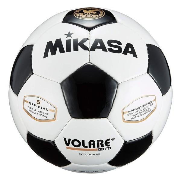 MIKASA（ミカサ） MIKASA SVC50VL-WBK サッカー5号 検定球 白/黒