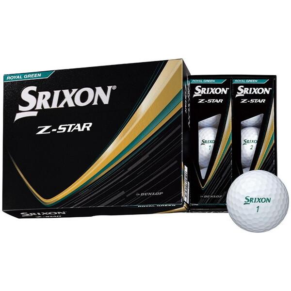 2ダース】 2025年スリクソンZ-STAR グリーン ゴルフボール NEW