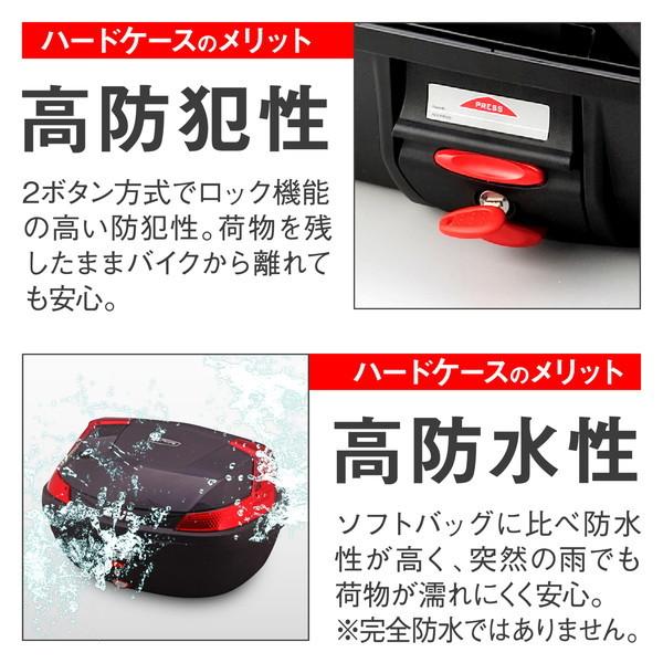 デイトナ D76882 GIVI B47N902 B47 BLADE 47L ブラック塗装_4