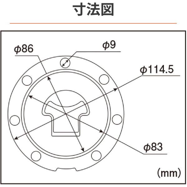 DAYTONA（デイトナ） D97339 フューエル キャップパッド カーボン調