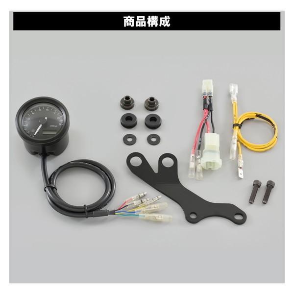 DAYTONA（デイトナ） D18898 タコメーター CT125用 φ48 9000rpm表示 3