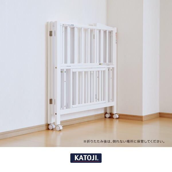 カトージ（KATOJI） ミニベビーベッド 折りたたみ F ホワイト 02600