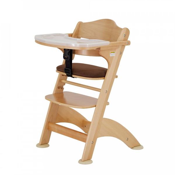 【美品】カトージ 木製ベビーハイチェア ファニカ“お値下げなどご相談ください” カトージ 木製ベビーハイチェア ファニカ(テーブル付き・テーブル