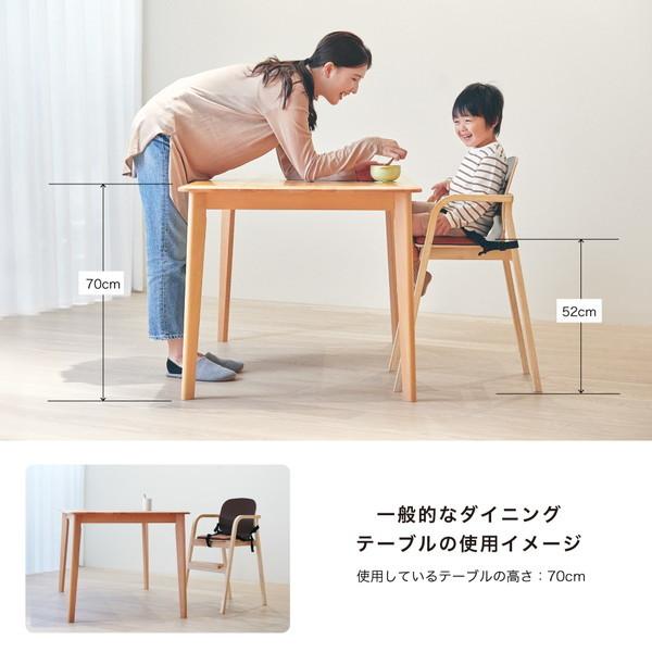カトージ（KATOJI） レストランハイチェア ST ブラウン 22426 生後18か
