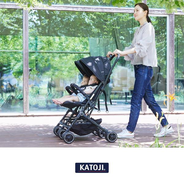 カトージ KATOJI 二人乗りコンパクトベビーカーyokoyoko 41308 カトージ KATOJI 二人乗りコンパクトベビーカーyokoyoko 41308