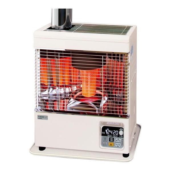 石油ストーブ 長府製作所 サンポット KSH-4811KL C ホワイト カベック