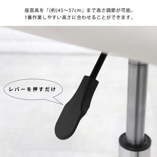 HAGiHARA（萩原） オフィスチェア おしゃれ レッド 赤 かっこいい 回転