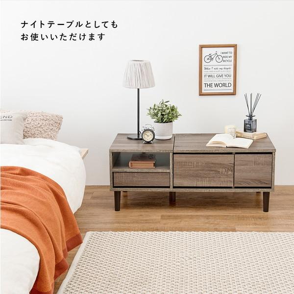 ★お手入れ簡単★化粧板引き出し付き！白いナイトテーブル訳あり品TST-06-11 Amazon.co.jp: ナイトテーブル サイドテーブル 大理石天板 引き出し 大