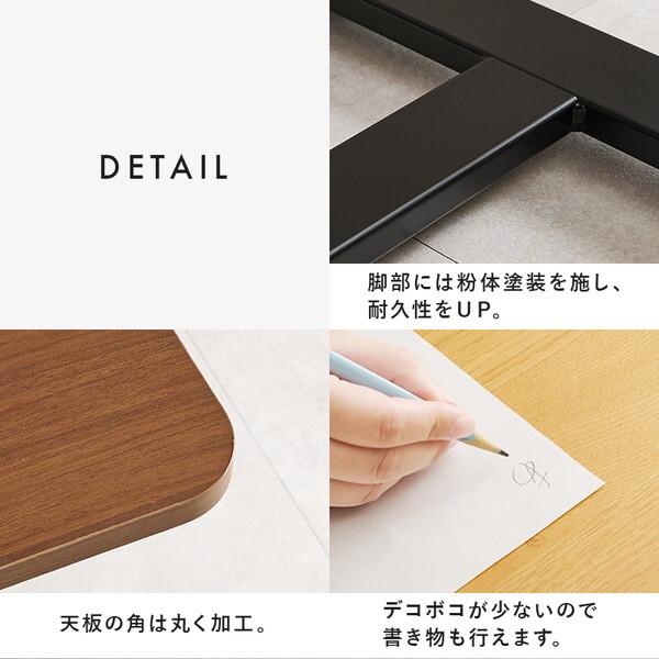 萩原 KT-3179BR ブラウン 昇降サイドテーブル メーカー直送