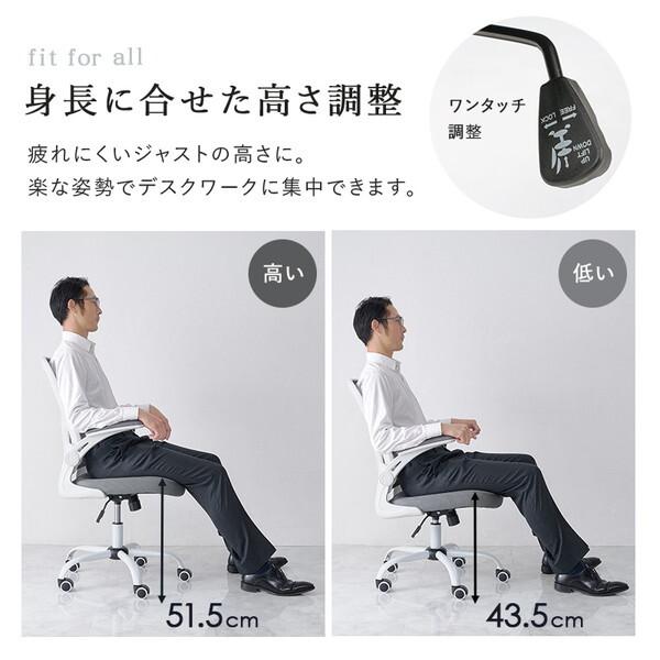 HAGiHARA（萩原） LHC-4411BK オフィスチェア メーカー直送 : XPRICE