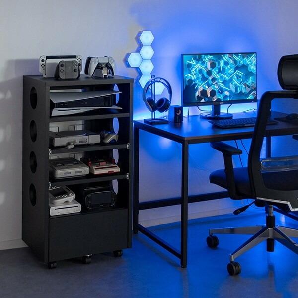 宮武製作所 ゲーム機ラック 収納 ゲーミング おしゃれ