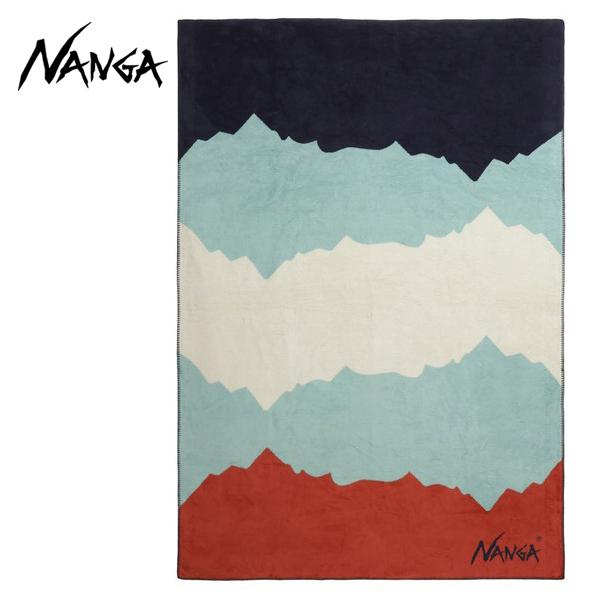 NANGA（ナンガ） MULTI COLOR RIDGELINE COTTON BLANKET S MULTI