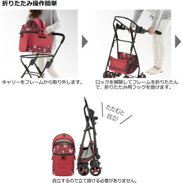 リッチェル 犬 カート ペットカート ミニモ レッド 分離式 超 リッチェル 犬 カート ペットカート ミニモ レッド 分離式 超