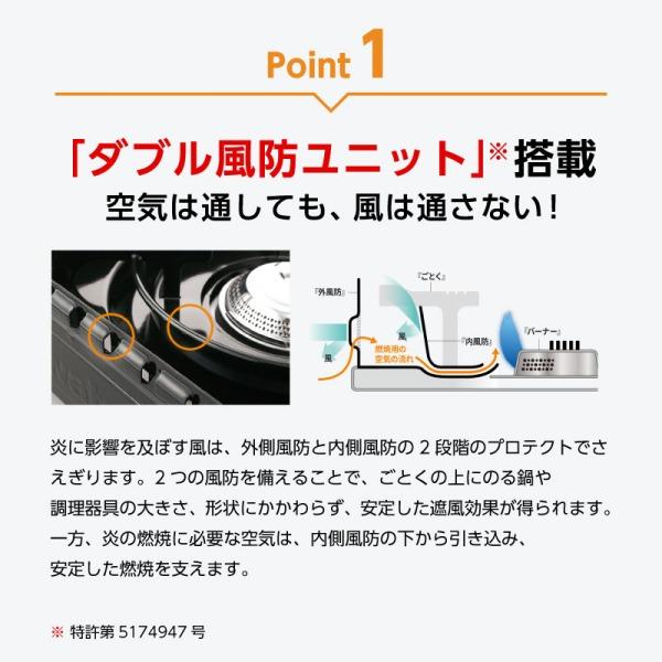 イワタニ タフまる ホットサンドグリルセット カセットコンロ タフ丸 タフマル キャンプ アウトドア 風よけ 風除け 風防 防災 ケース ODX-1OL-HSG｜aprice｜03