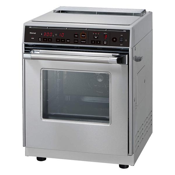 リンナイ RCK10ASLP 業務用 卓上型ガスオーブン（プロパンガス用・22L） AC100V マイコン制御 連続スパーク点火 イースト