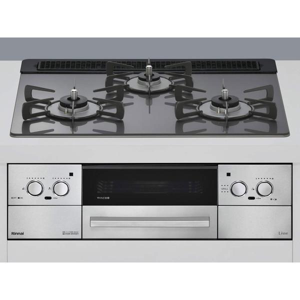 Rinnai リンナイ リッセ RHS31W42J4RSTW 12A13A サテンシルバーの商品画像（Yahoo!ショッピング）