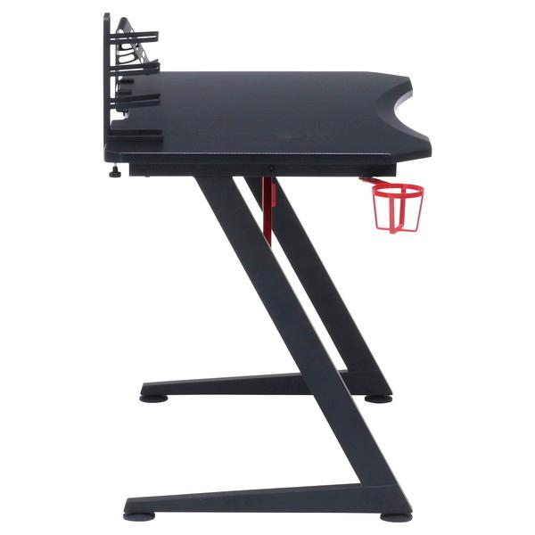 まっこ 出品 不二貿易 18572 ゲーミングデスク レイズ レッド メーカー直送