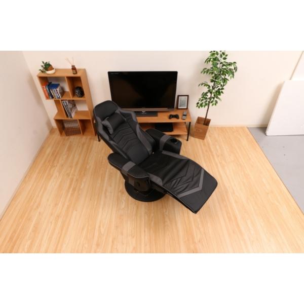 不二貿易（Fuji Boeki） 53319 ゲーミングパーソナルチェア カーナ BK