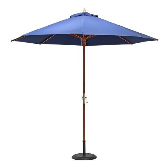 不二貿易（Fuji Boeki） 60155 木製パラソル 270cm ネイビー 270NV 