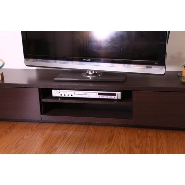 不二貿易 99265 TVボード 150幅 ブラウン TV-W150 メーカー直送