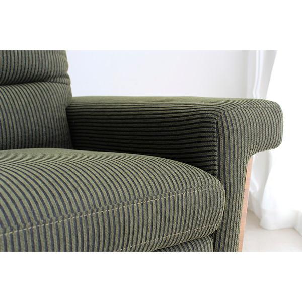 東馬（Tohma） ソファ 3人掛け モスグリーン 緑系 コーデュロイ