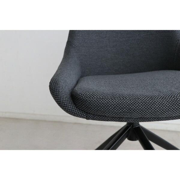 東馬 ファーブ ラウンドチェア CG チャコールグレー メーカー直送