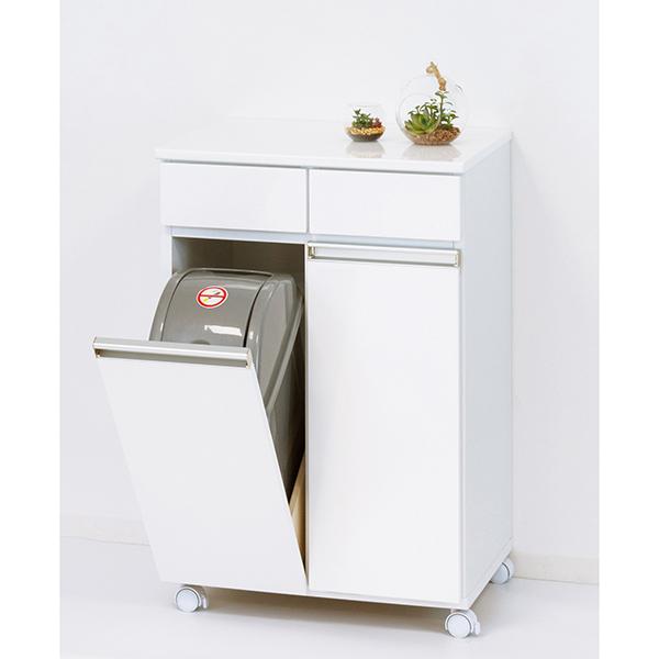 クロシオ ダストボックス カウンター ごみ箱 ゴミ箱 分別 完成品
