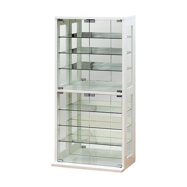 早割クーポン コレクションケース ショーケース コレクションボード ガラス フィギュア 収納 ホワイト クロシオ 組立 人気特価激安 Homeofmalones Com